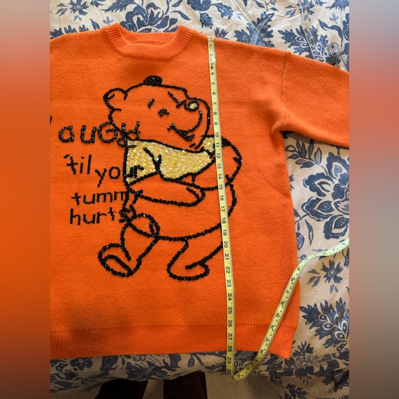 Oversized heavy Winnie the Pooh sweater - Picture 7 of 7